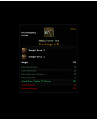 Stormbringer +7 Str Rünlü