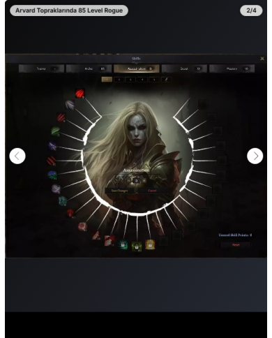 Arvard Topraklarında 85 Level Rogue