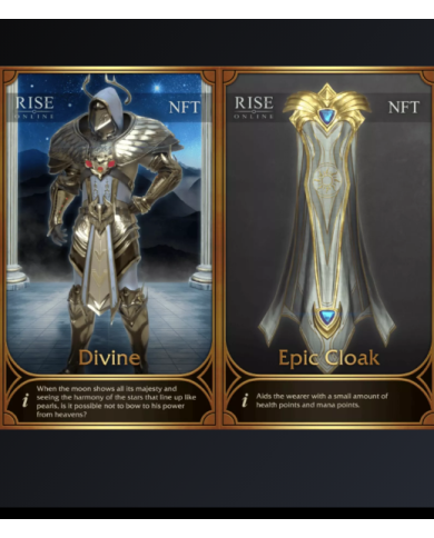 KİRALIK- ALL SERVER DIVINE + BEYAZ EPIC CLOAK