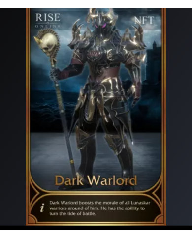 LUNASKAR MAGE KOSTÜM DARK WARLORD