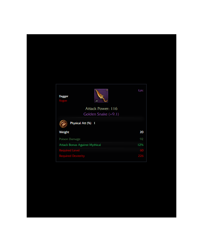 +9 Golden Snake  Pys 1