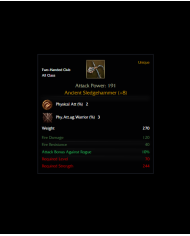 +8 Ancient Sledgehammer