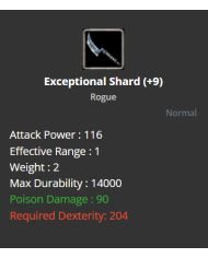 +14 Reb Mirage Dagger