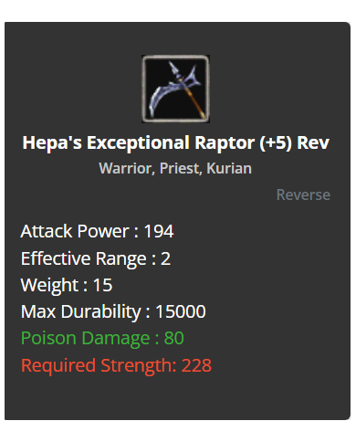 +8 Hepa Exp Raptor