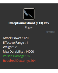 +13 Rev Exp Shard