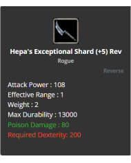 +8 Hepa Expcetional Shard