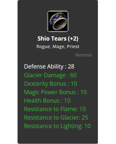 +2 Dual Shio Tears