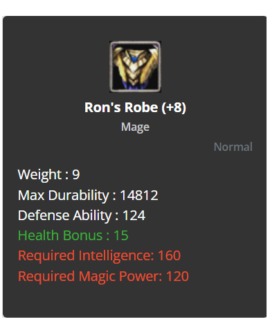 +8 Ron Set