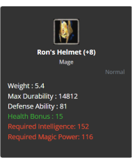+8 Ron Set