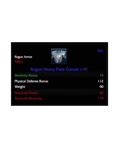 ROGUE HEAVY PLATE 9 SET