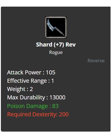 +7 Reb Shard