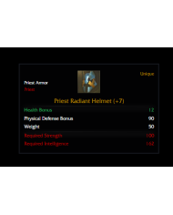 +7 Priest Radiant Set 