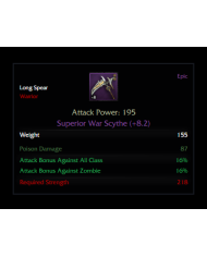 Superior War Scythe 8,2 195AP