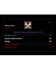 Warrior Imperial +8 SET