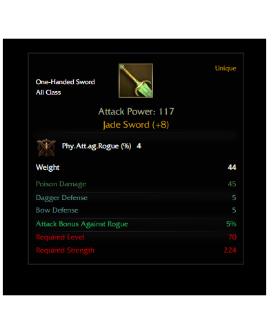 +8 Jade Sword